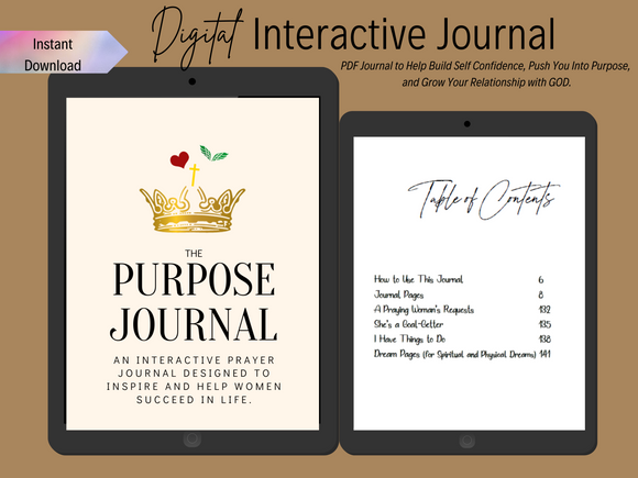 The Purpose Journal (e-book)