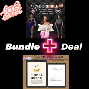 Bundle Deal! The Vendor Bible + The Purpose Journal